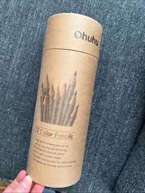 Ohuhu 72 Colored Pencils in Paper Tube